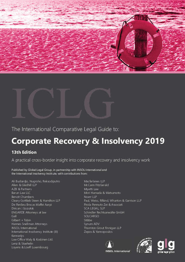 Corporate Recovery & Insolvency 2019