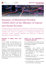 Employment & Labour Newsletter, 23 January 2024