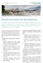 Real Estate Tax newsletter, 12 December 2024