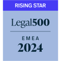 Legal500 2024 rising star